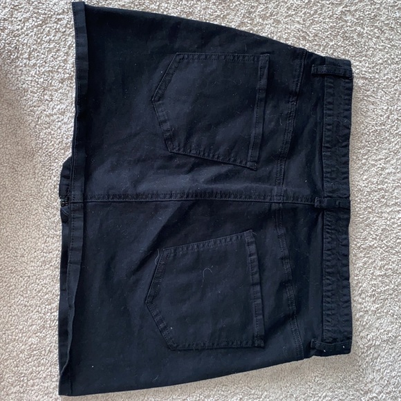 Black denim skirt - Picture 2 of 2